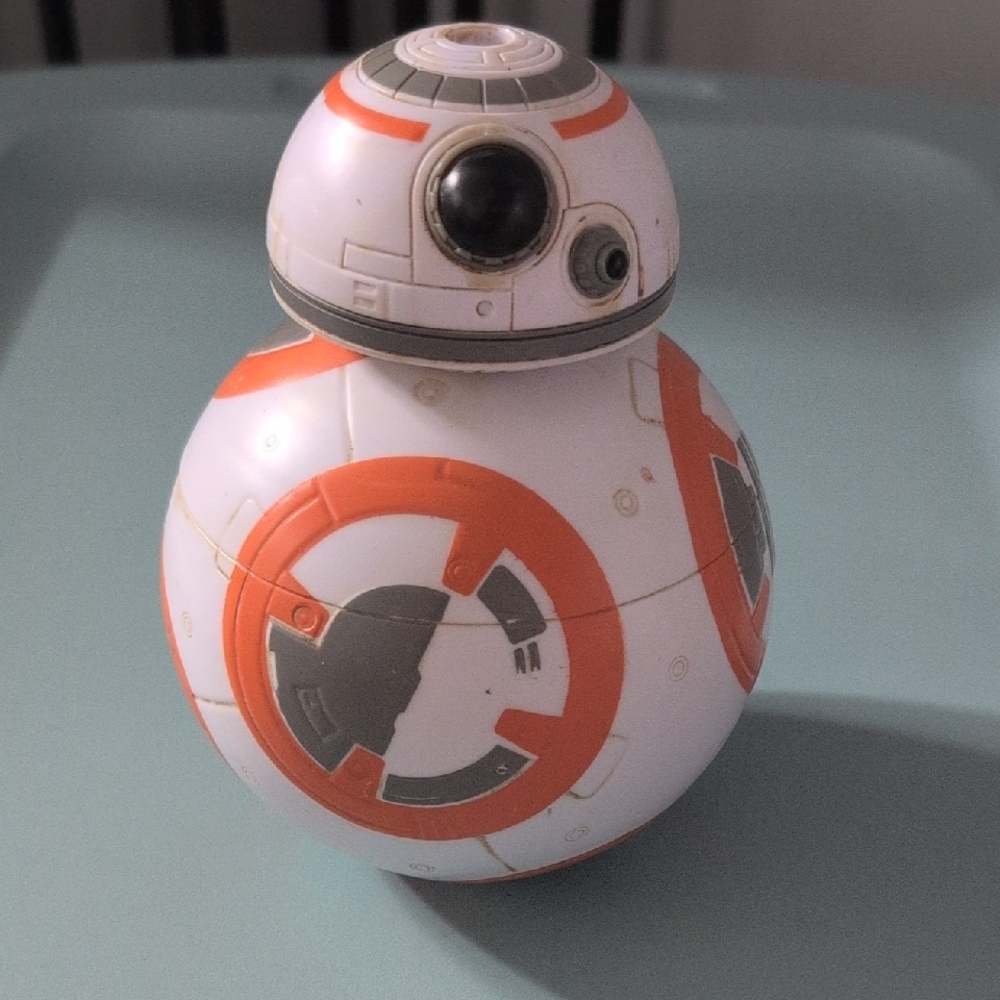 Disney BB-8 Action Figure Orange and White Drinking Cup